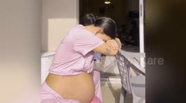 Mum chose to have unmedicated births and says childbirth is