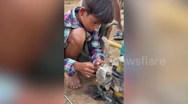 Hero schoolboy, 12, rescues more than 100 residents stranded in Myanmar floods