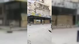 Lebanon: Two buildings collapsed in Beirut Southern Suburbs , as a result of a major fire caused by the Israeli raid on the area last night