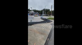 US: Images of central Florida, after Hurricane Milton