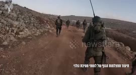 Lebanon: Intense Clashes in Southern Lebanon Caught on Golan Brigade's Body Cams