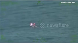 Rescue of four and dog after plane crash near St. Pete Pier, Florida