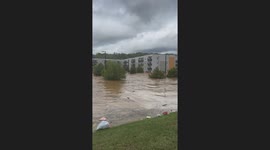 Open Door Apartment Complex Flooding