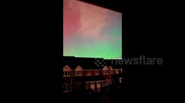UK: Dazzling Aurora Borealis Lights Up Night Skies