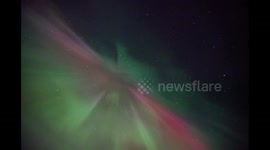 Don't Look Up ! - jawdropping Auroral corona timelapse video in Iceland