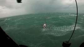 Coast Guard rescues man and dog from disabled sailboat near Sanibel Island, Florida