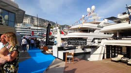 Monaco: Monaco Yacht Show Atmosphere in Monte Carlo