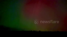 UK: Northern Lights Over Yorkshire