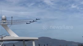 US: Blue Angels Soar Over San Francisco Bay, Marking 43rd Year of Fleet Week Thrills