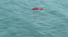 US: Coast Guard Saves Hurricane Milton Survivor Clinging to Cooler