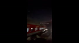 The Mysore to Darbhanga Bhagmati express train collided with a goods train