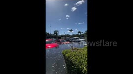 Hurricane Milton causes flooding in Tampa, Florida