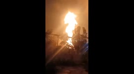 Fire erupts at Feodosia oil depot