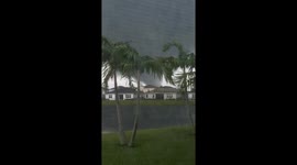 Tornado hits Loxahatchee, Florida, amid Hurricane Milton