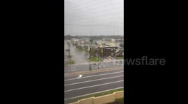 US: Hurricane Milton Brings Heavy Rain And Gusty Winds to Pinellas County
