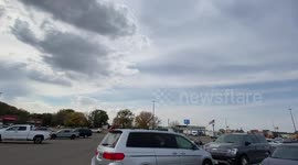 Overcast Friday Evening Conditions
