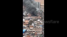 Chile: Large Fire Erupts At Historic San Francisco Church In Iquique 3