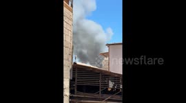 Chile: Large Fire Erupts At Historic San Francisco Church In Iquique 2