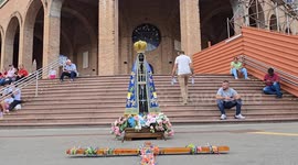 Brazil: Romeiros celebrating