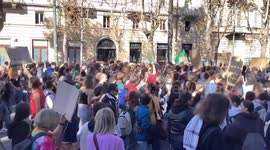 Italy: Fridays For Future Protest Takes Place In Turin 2