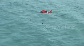 Hurricane Milton survivor found floating at sea clinging to cool box