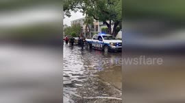 Stranded Hurricane Milton residents rescued from flooded apartment
