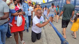 Brazil: Pilgrim Paying Promise