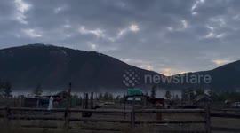 This is a peaceful morning I captured during my trip to Kanas New Village in Xinjiang, China.on Sep.16,2024