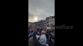 Germany: A pro-Palestine protest held in Berlin