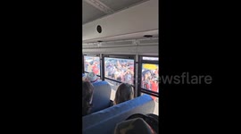 US: Thousands Flock To Coachella For California Trump Campaign Rally 4
