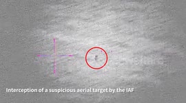 Israel: IAF intercepted a suspicious aerial target that crossed from Lebanon into Israeli territory in the coastal area of Nahariya
