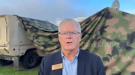 US: Interview W/Civilian Aid to The Secretary of U.S. Army, Gil Sanborn