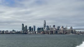 US: San Francisco As Seen From The San Francisco Bay
