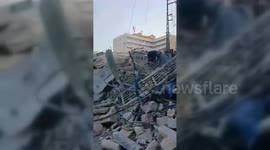 Lebanon: The scene from the Nabatieh market after it was targeted by the Israeli raids