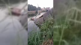 Egypt: Train Collision in Minya - Cars Fall into Ibrahimiya Canal, Reports of Deaths and Injuries 2