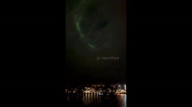 Dancing Lights: Aurora Borealis in Norway's Night Sky