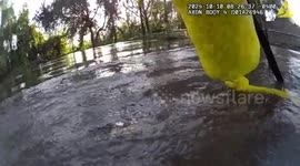 Sheriff saves family-of-eight stranded in Hurricane Milton flood aftermath