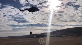 Kazakhstan: Helicopters Battle Massive Steppe Wildfire As Blaze Spreads Across 3,000 Hectares