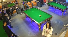 Man scores five goals in one billiards shot in Henan Province, China