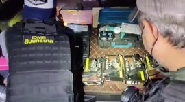 Police raid illegal gun shop at villager's home