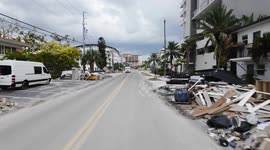 US: Floridians Return Home to Clean Up After Two Hurricanes, Without Fuel or Power