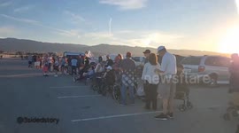 US: Thousands Flock To Coachella For California Trump Campaign Rally 9