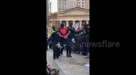 US: NYPD Arrests Pro-Palestine Protesters Outside New York Stock Exchange 2