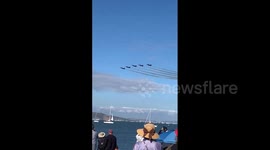 US: Blue Angels Dazzle Crowds At San Francisco Fleet Week 2024 Air Show 4