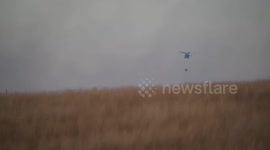 National Guard battles fire in Bismarck, North Dakota