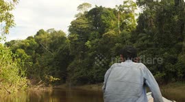 Wild expedition into some of the most remote regions of the Amazon Rainforest. Traveled via boat for many days down a river. Survival techniques used to live in the jungle.