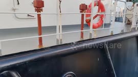 Chinese militia vessel hits civilian Filipino ship in South China Sea