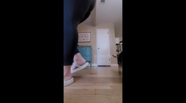 Sweet Pup Waits Patiently For Owner to Return