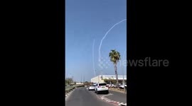 Israel: At least 20 rockets were launched from Lebanon towards Haifa and the Kiryat region