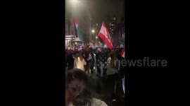 Canada: Hundreds took to the streets of Montreal, Canada to condemn the Israeli massacre against displaced Palestinians at Al-Aqsa Martyrs Hospital, demanding an end to the Israeli genocide